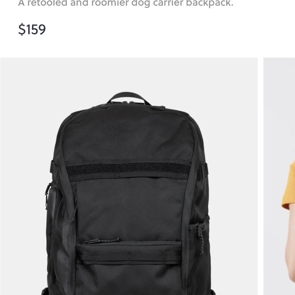 Timbuk2 Muttmover Luxe Dog Carrier Backpack NWT - Picture 6 of 6